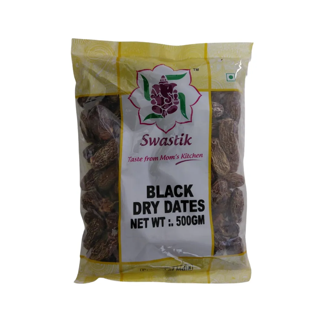 BLACK DRY DATES 500GM