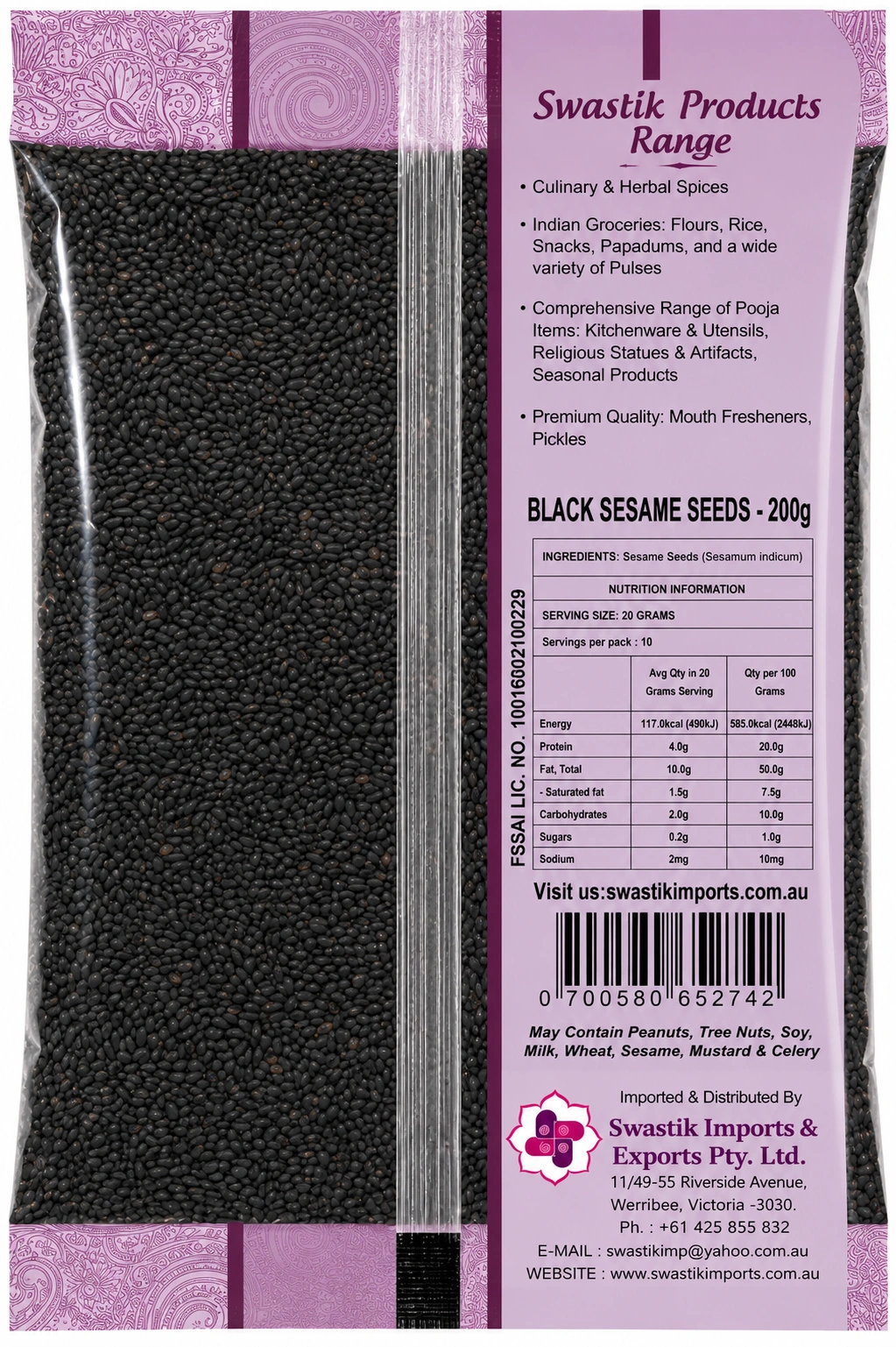 Black sesame seeds 200gm_b