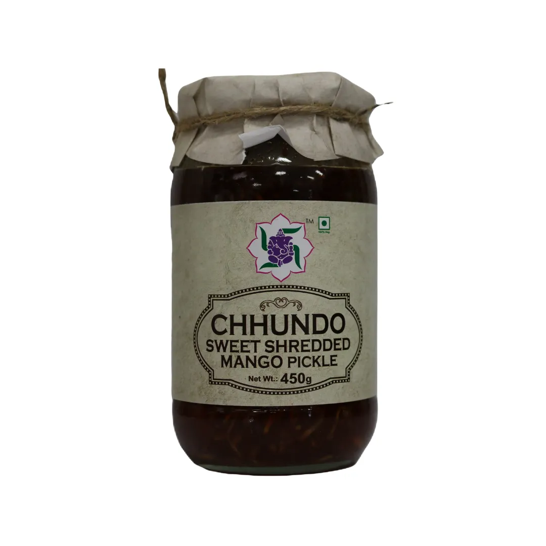 CHHUNDO SWEET SHREDDED MANGO PICKLE 450GM