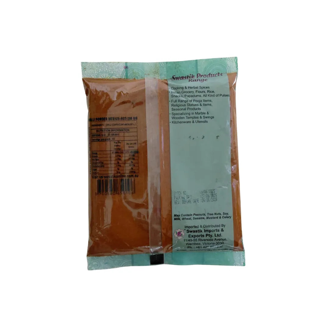 CHILLI POEDER MEDIUM-HOT 200GM – 01