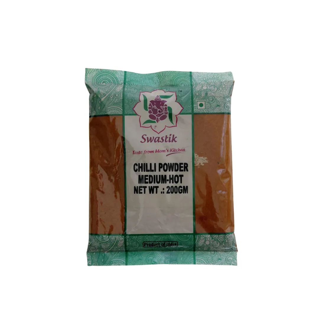 CHILLI POEDER MEDIUM-HOT 200GM