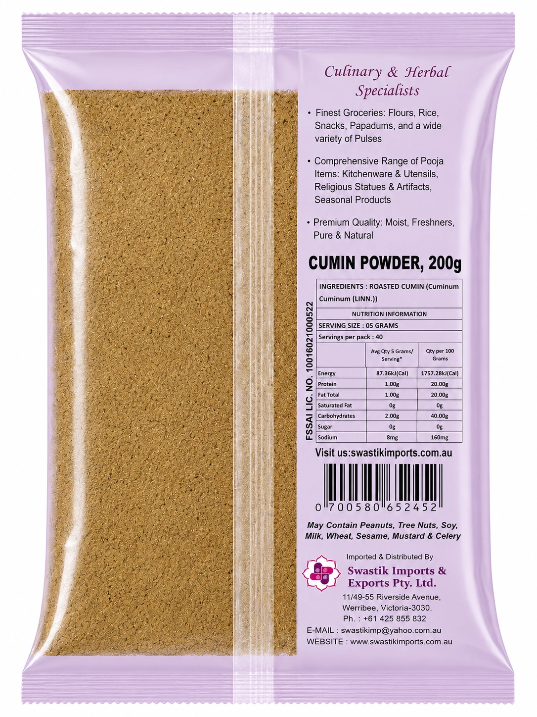 Cumin Powder 200gm_b