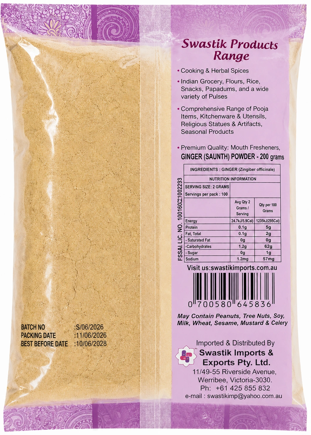 Dry Ginger Powder 200gm_B