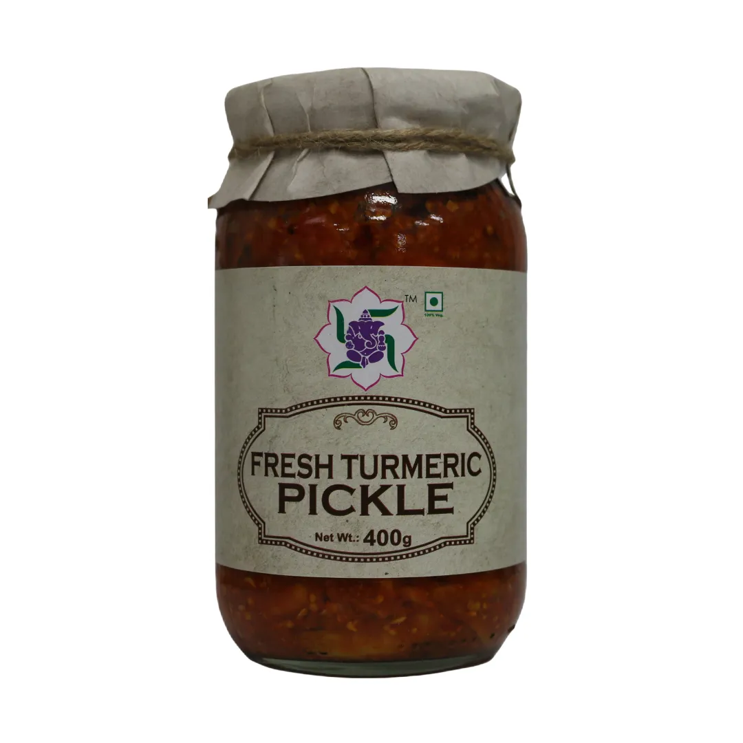 FRESH TURMERIC PICKLE 400GM