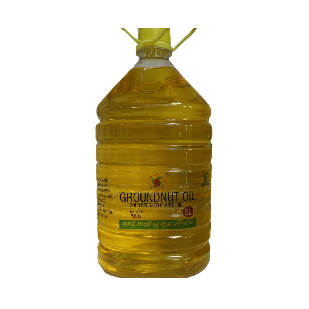 GROUNDNUT OIL (COLD PRESSED PEANUT OIL) 5L (2)