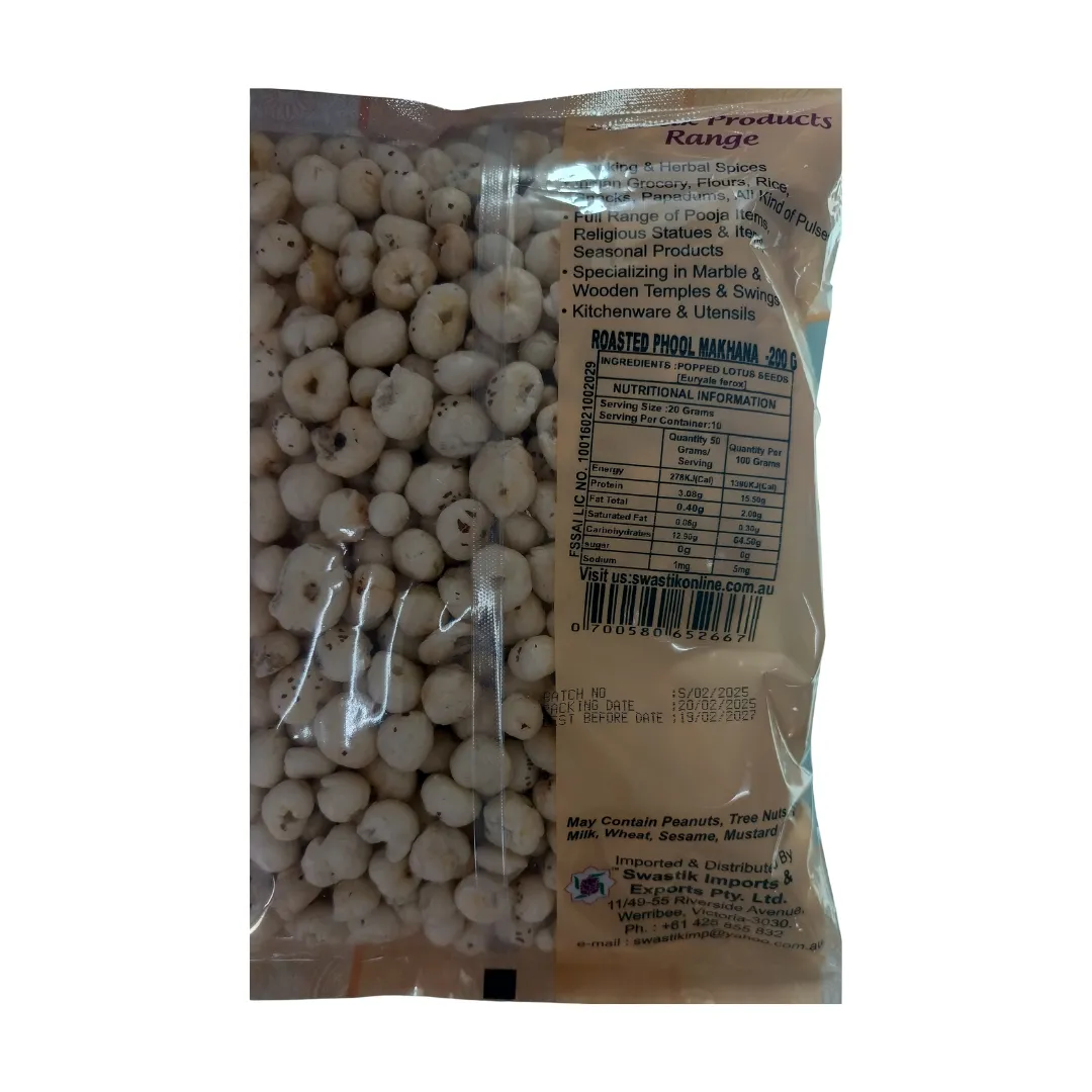 ROASTED PHOOL MAKHANA 200G – 01