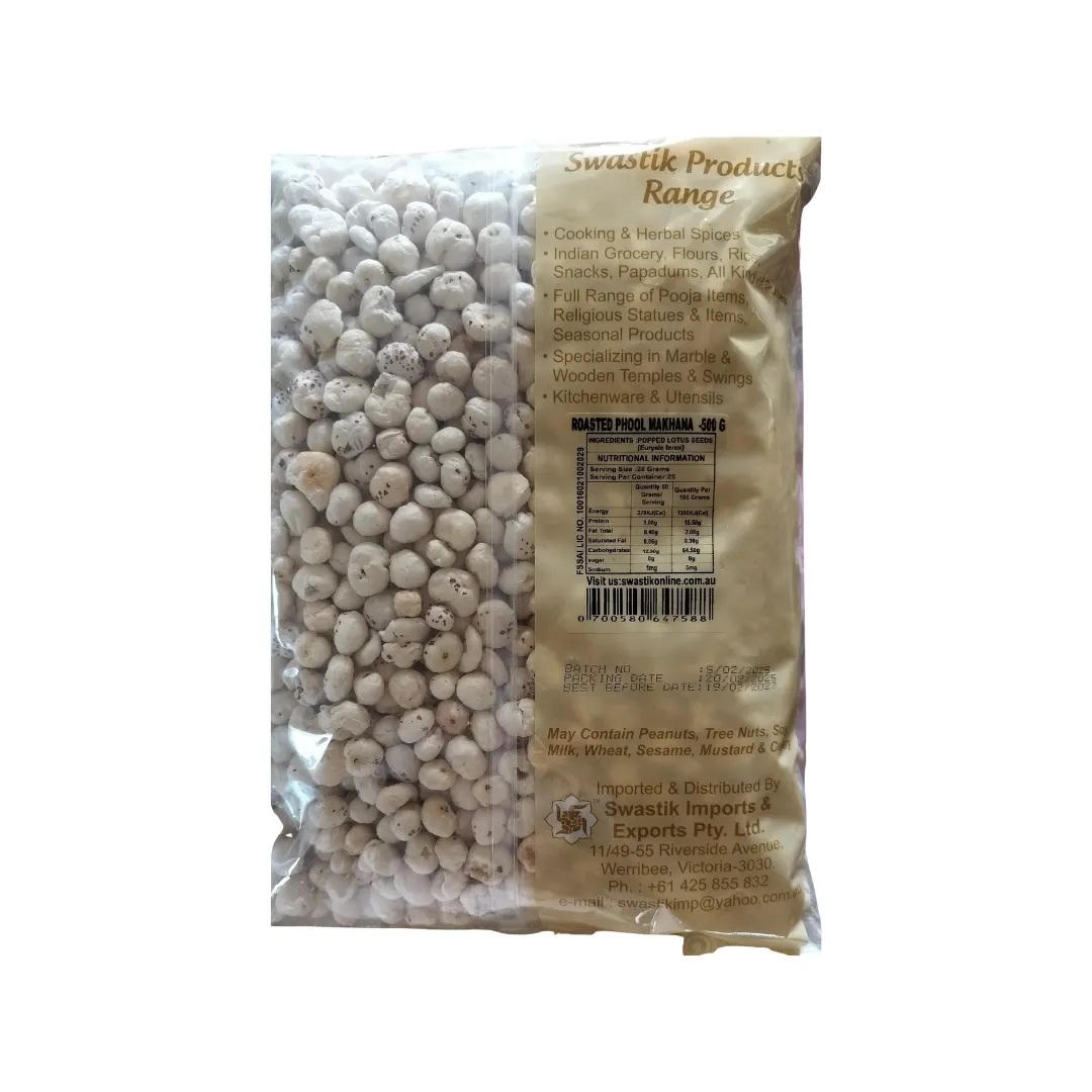 ROASTED PHOOL MAKHANA 500G