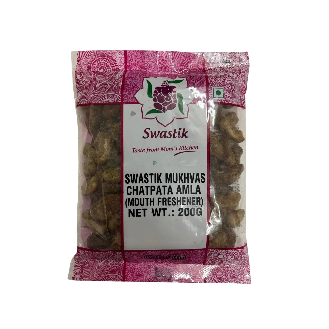 SWASTIK MUKHVAS CHATPATA AMLA(MOUTH-FRESHENAR) 200GM