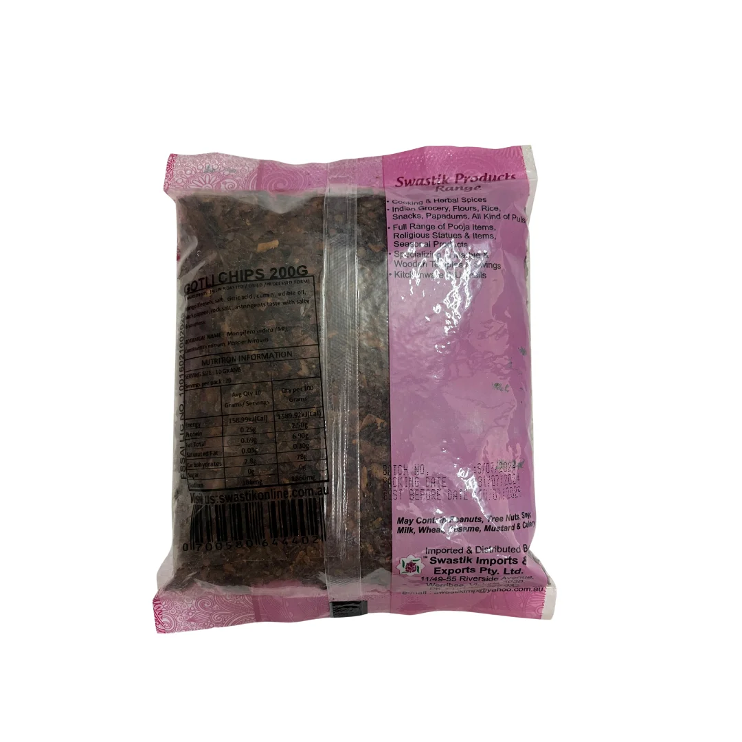 SWASTIK MUKHVAS GOTLI CHIPS(MOUTH-FRESHENAR) 200GM-01