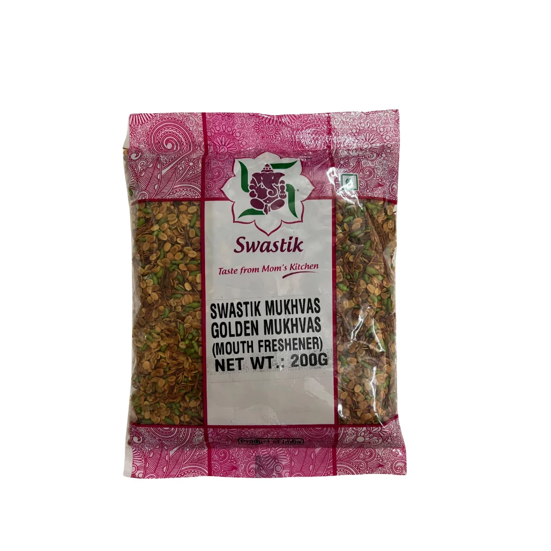 SWASTIK MUKHVAS MUKGOLDEN HVAS (MOUTH-FRESHENAR) 200GM