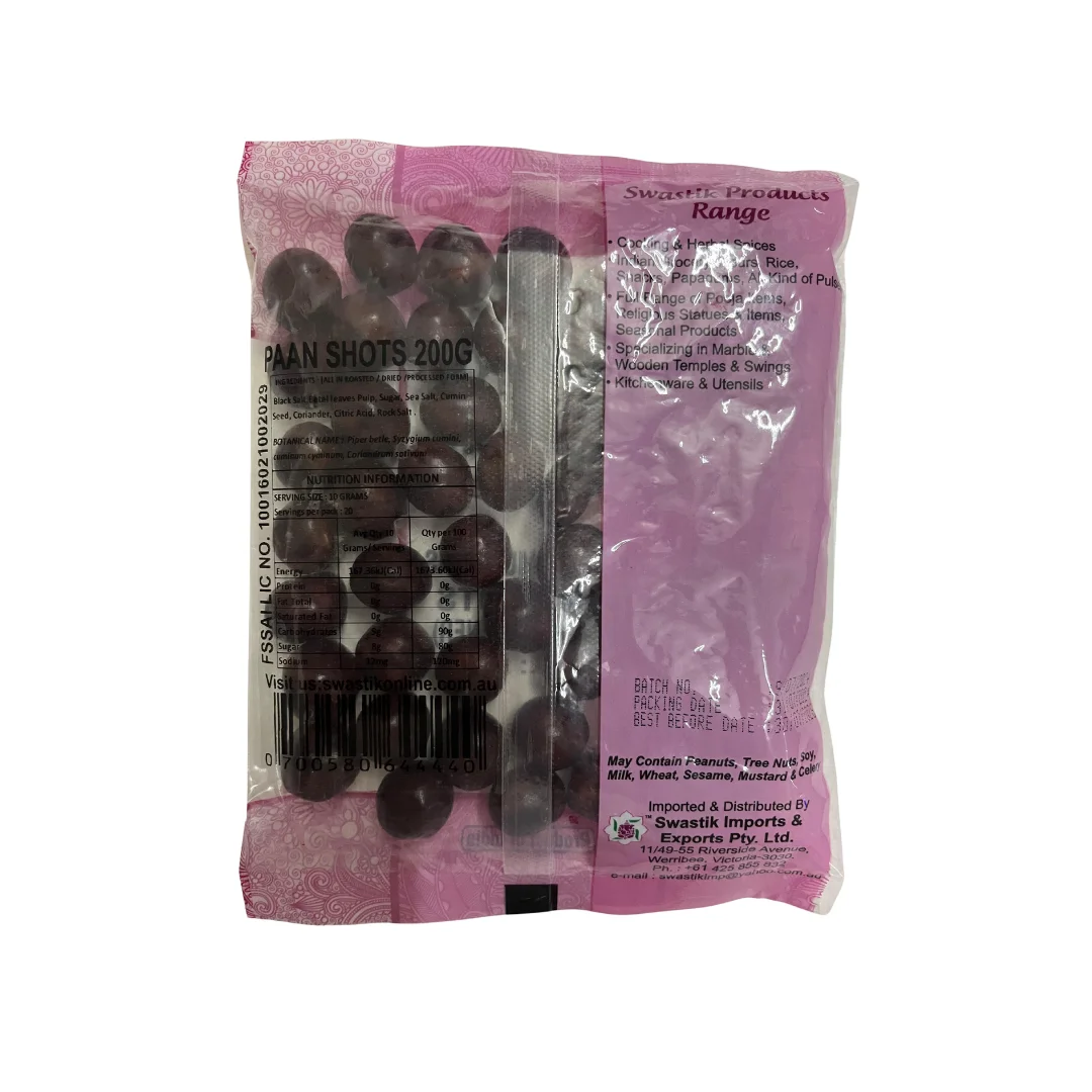 SWASTIK MUKHVAS PAAN SHOTS(MOUTH-FRESHENAR) 200GM-01