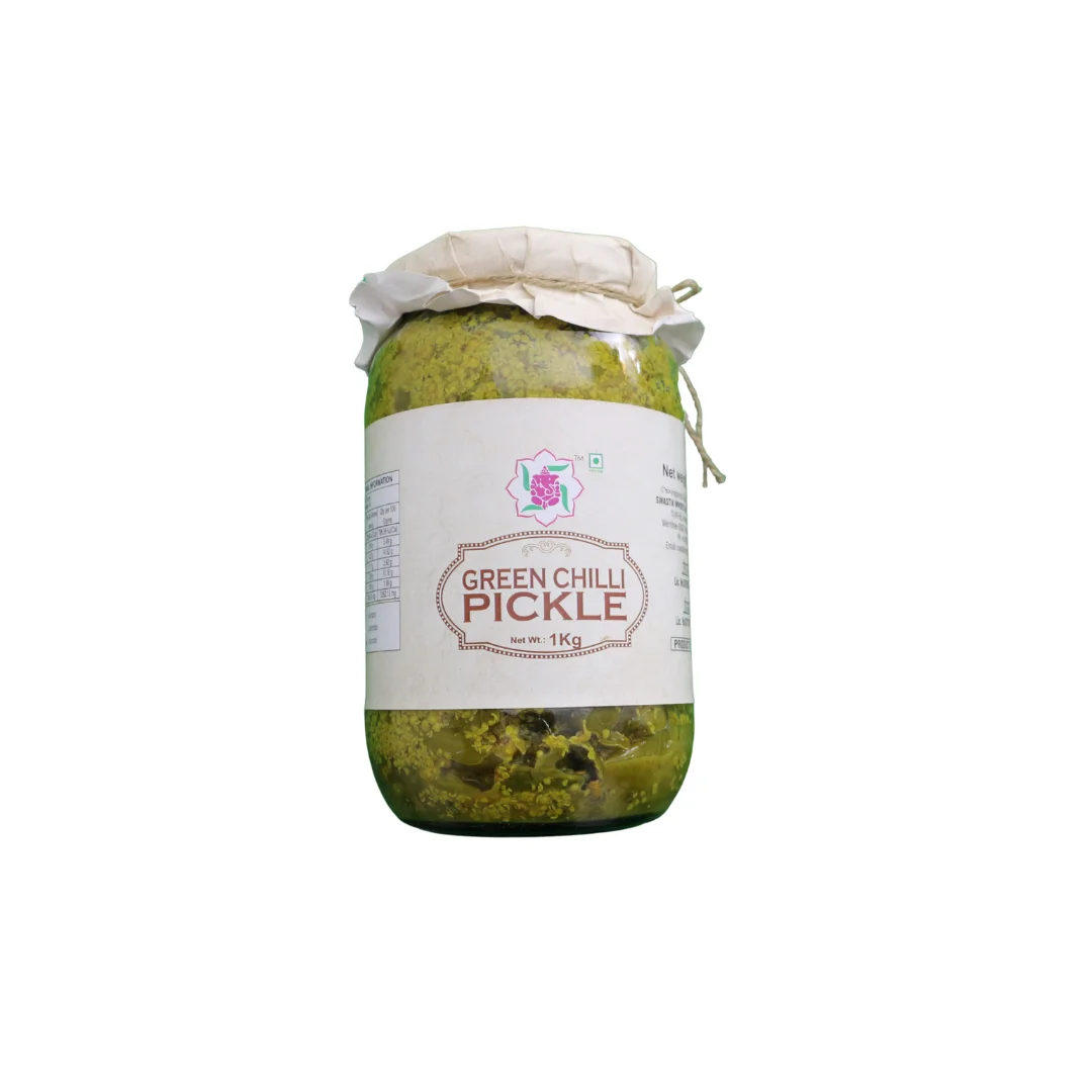 GREEN CHILLI PICKLE 1KG