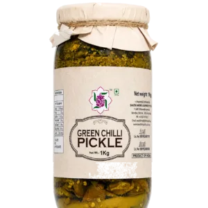 GREEN CHILLI PICKLE 1KG