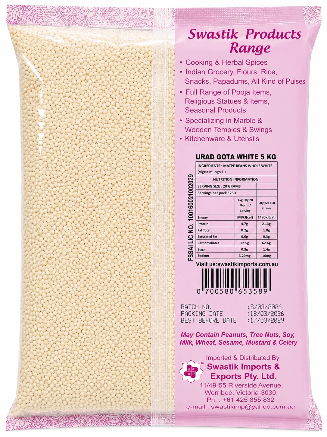 Urad Gota 5Kg_B