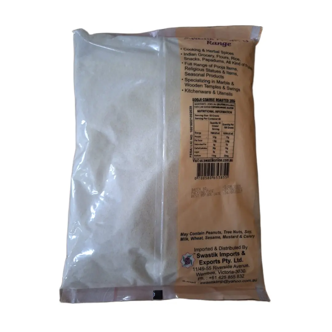SOOJI COARSE ROASTED 2KG – 0