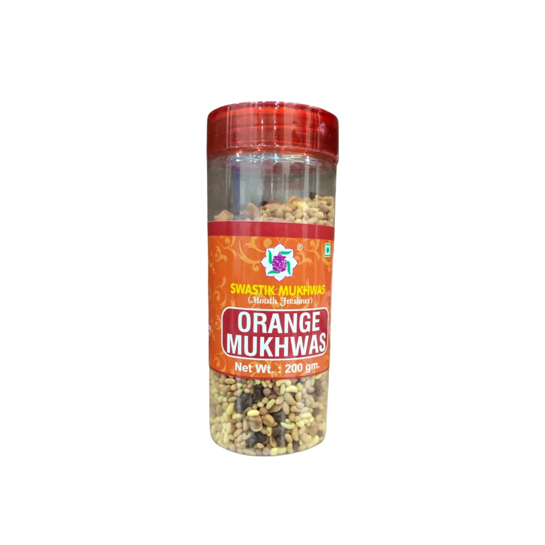 swastik mukhwas orange mukhwas 200 gm