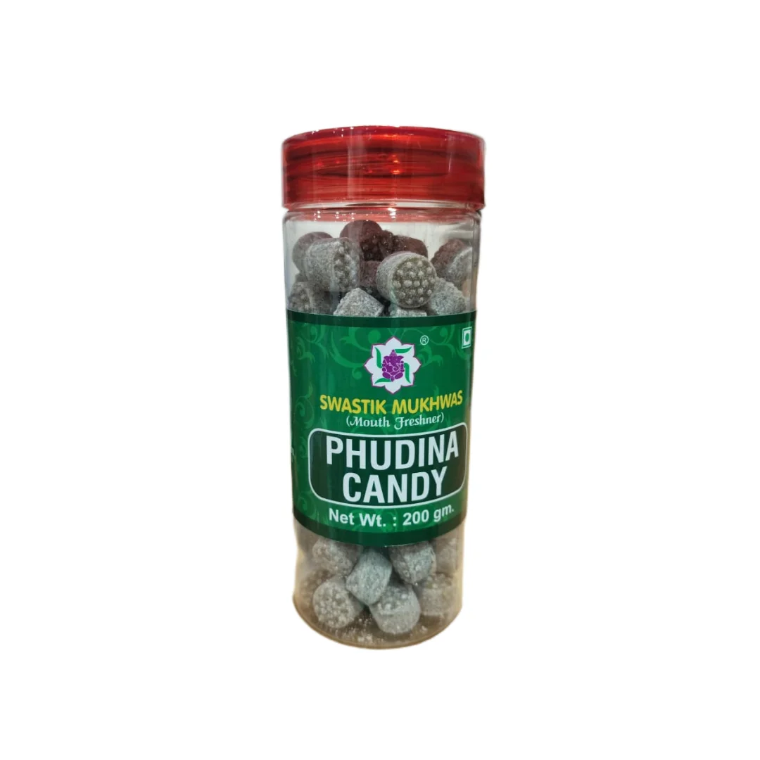 swastik mukhwas phudina candy 200gm