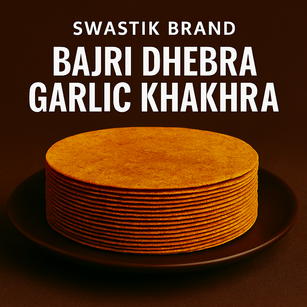 Bajri Dhebra Garlic Khakhra