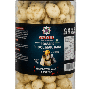 ROASTED PHOOL MAKHANA - HIMALAYAN SALT & PEPPER 70GM