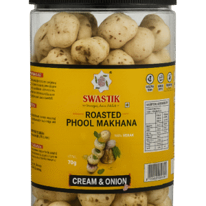 ROASTED PHOOL MAKHANA - CREAM & ONION 70GM