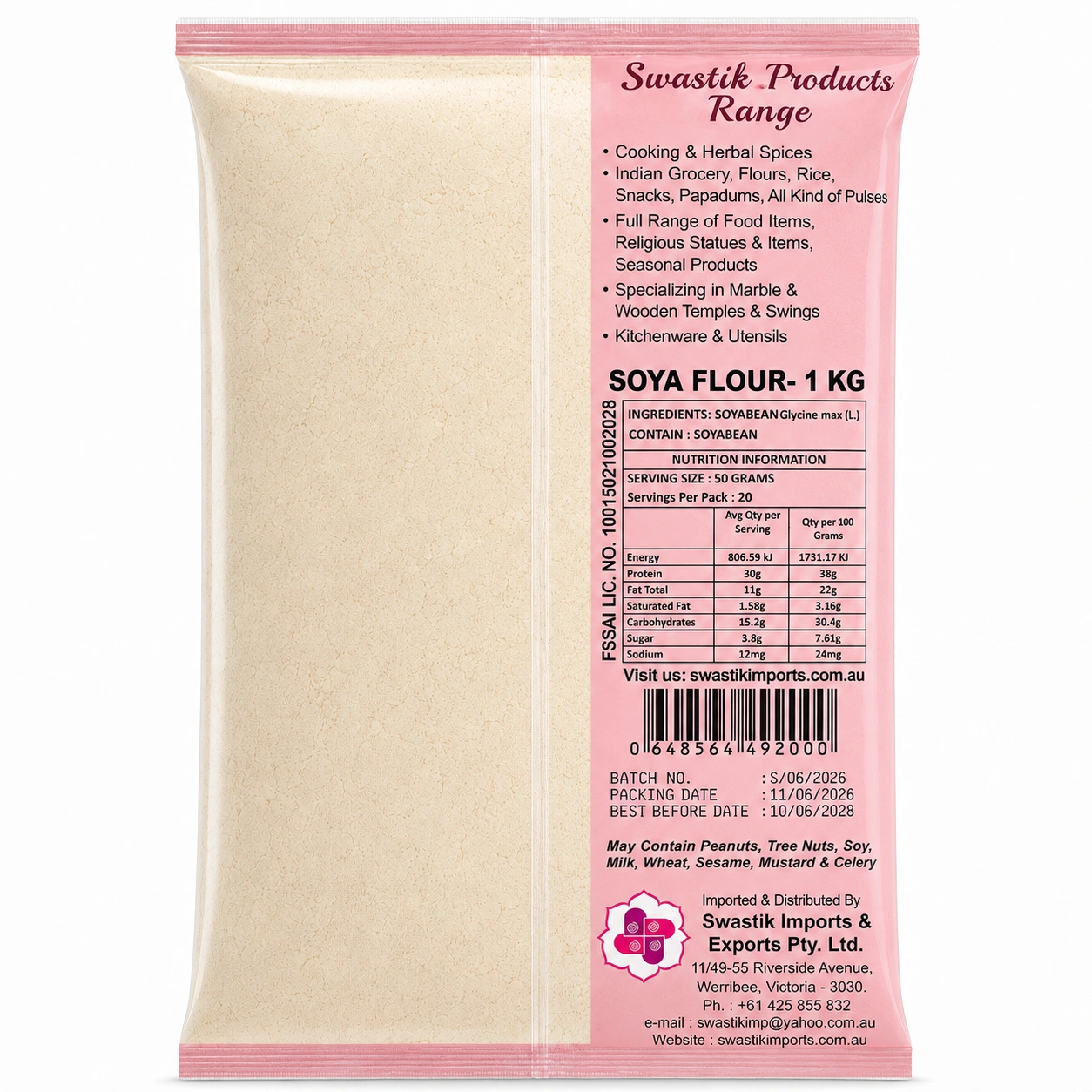 Soya Flour 1Kg _B