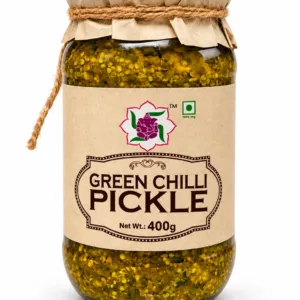 GREEN CHILLY PICKLE 400GM